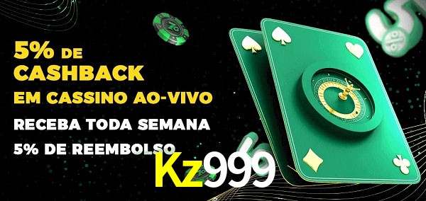 Promoções do cassino ao Vivo Kz999